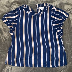 Liz Claiborne Petite Womens Blouse